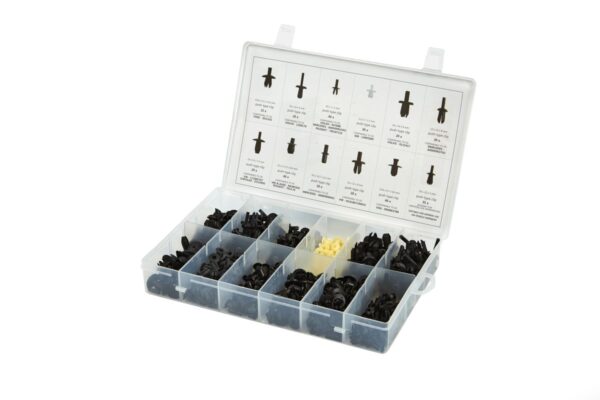 HBM assortiment push pin rivits 350 delig