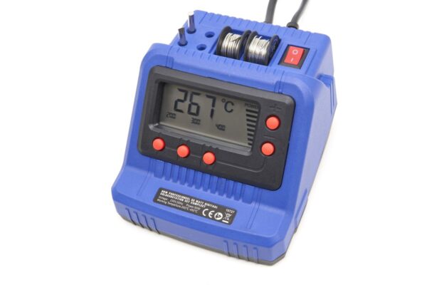 HBM Professioneel 60 Watt Digitaal Soldeerstation Set Compleet - Afbeelding 2
