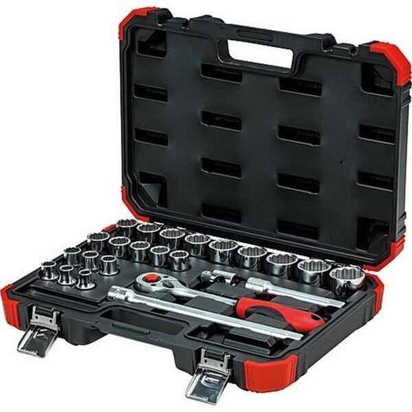 Gedore dopsleutelset 1/2 inch, 10 - 32 mm, 24-delig - Afbeelding 3