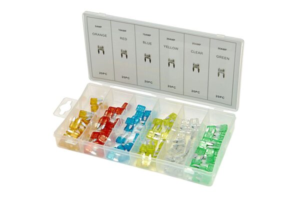 HBM 120 Delig MINI Auto Zekeringen Assortiment