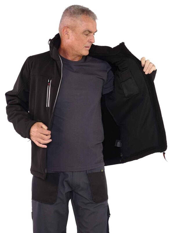 Storvik Clive Softshell Werkjassen Zwart - Afbeelding 6
