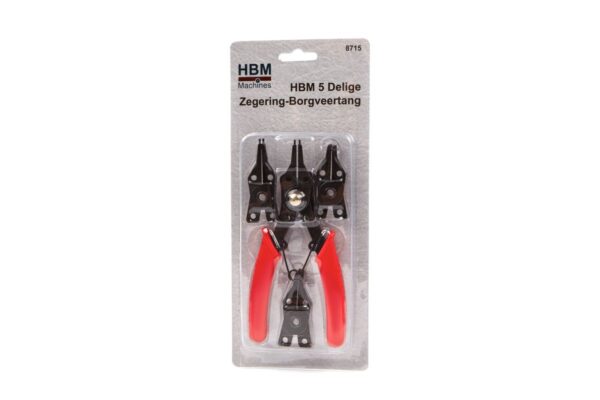 HBM 5 Delige Seegerringtang, Borgveertang - Afbeelding 5