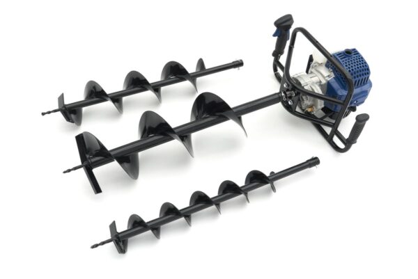 HBM Grondboor met benzine motor 51,2 cc - Afbeelding 2