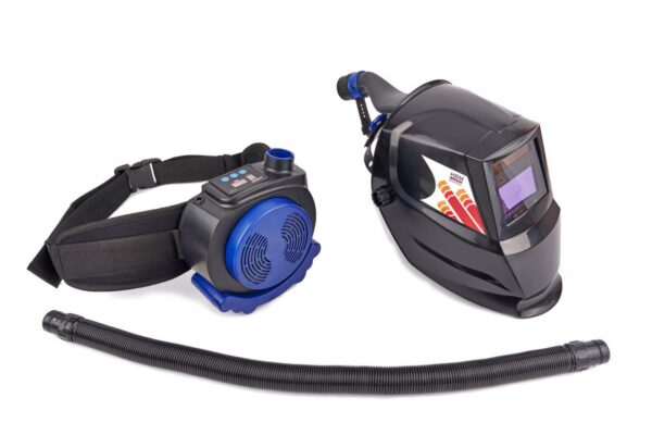 HBM Professionele Automatische Lashelm met Versluchtsysteem - Afbeelding 3
