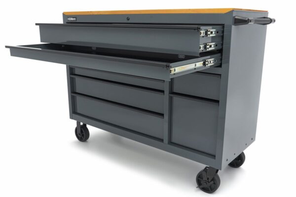HBM gereedschapswagen, 8 laden, 142 cm, grijs - Bild 15