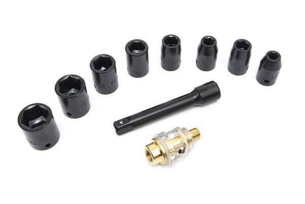 HBM 15-delige 1/2" slagmoersleutelset - Afbeelding 3