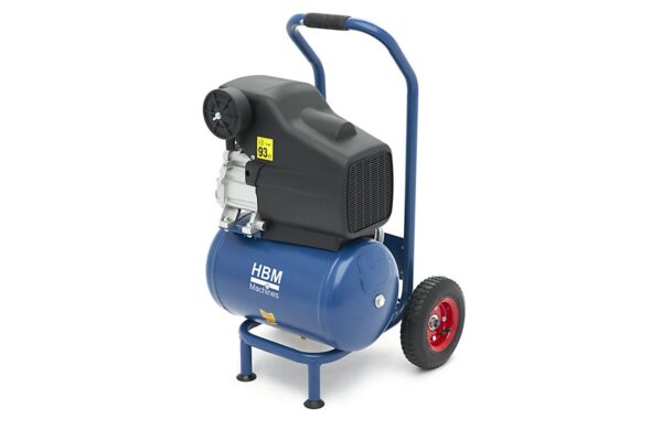 HBM oliegesmeerde compressor 16 liter - Afbeelding 2