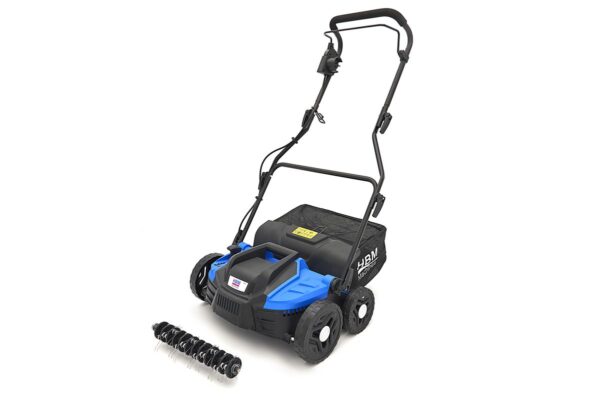 HBM 1500W Verticuteermachine 360 mm inclusief Raker - Afbeelding 2