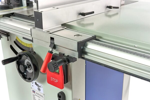 HBM 1600 Professionele Paneelzaag, Cirkelzaagtafel met Roltafel - Afbeelding 12