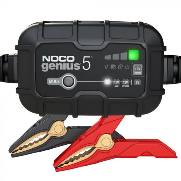 Noco acculader Genius5 6-12V 120Ah