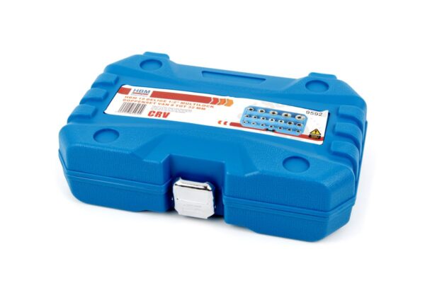 HBM 1/2 inch Multilock Doppenset Van 8 tot 32 mm 19 Delig - Afbeelding 4