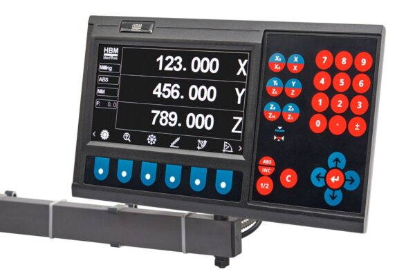 HBM BF 60 Professionele Freesmachine Met 3 Assig LCD Digitaal Uitleessysteem - Afbeelding 20