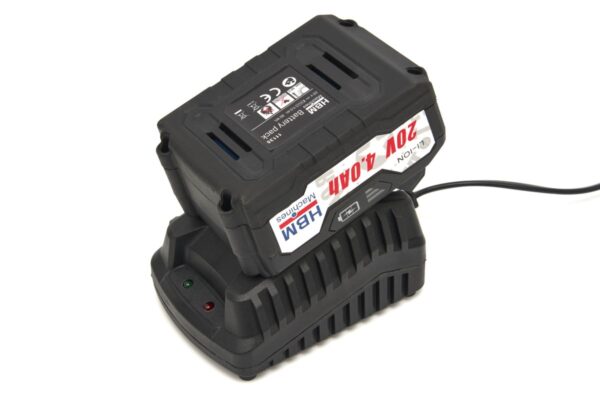 HBM Professionele 20 Volt 4,0AH Accu Cirkelzaag 150 mm. Met 2 Li-Ion Accu's - Afbeelding 12