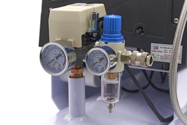 HBM 120 Liter Low Noise Compressor - Model 2 - Afbeelding 13