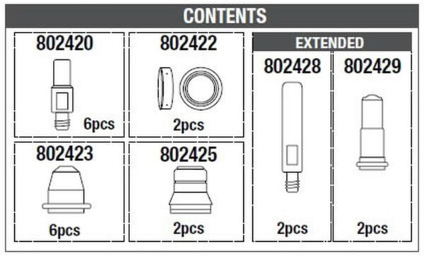 Telwin consumable box tbv PH torch - Bild 3
