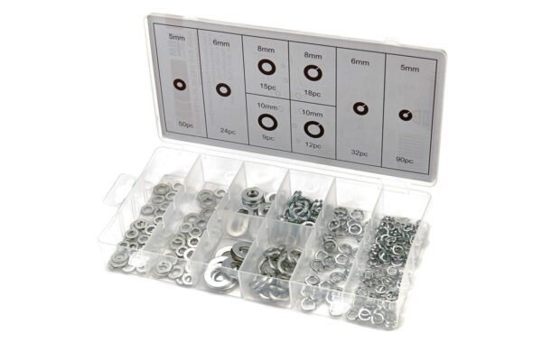 HBM 250 Delig Sluitringen en Veerringen Assortiment