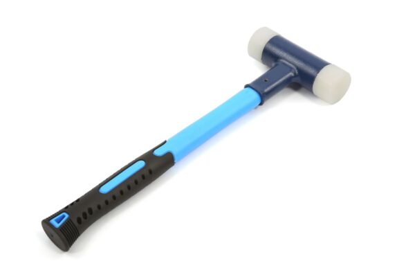 HBM 35 mm Terugslagloze Nylon Installatie Hamer met Fiberglas Steel - Afbeelding 2