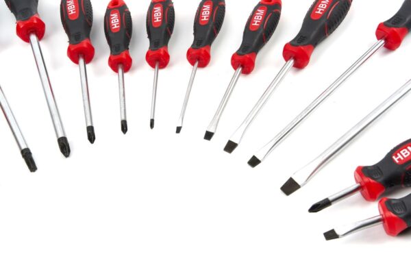 HBM 23 Delige Schroevendraaierset in Carbon Foam inlay voor Gereedschapswagen - Afbeelding 10