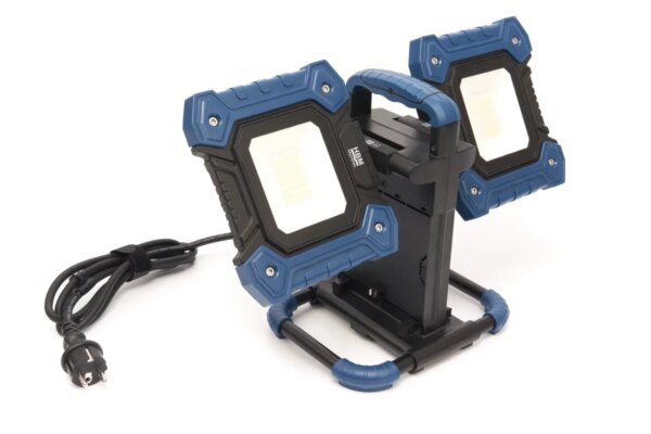 HBM LED bouwlamp stelbaar 2 x 30W 2 x 5650 lumen 6500K - Afbeelding 2