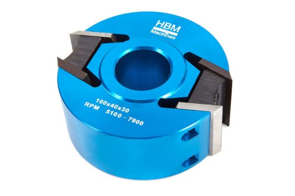 HBM 100 mm Profi Houtfreeskop met 7 sets Messen - Image 4