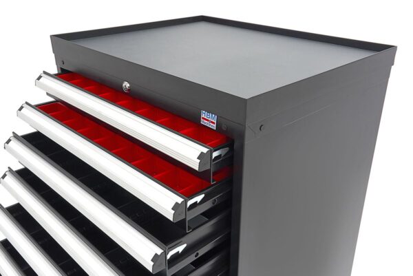 HBM 8 laden gereedschapskast 72 x 58 x 100 cm zwart - Afbeelding 15