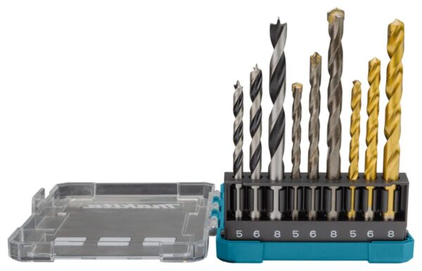 Makita Borenset 9-delig Steen/Hout/Metaal D-71962 - Afbeelding 6