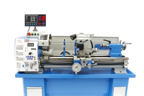 HBM 320 x 900 DRO Professionele Variabele Metaaldraaibank Compleet met LCD Display - Afbeelding 8