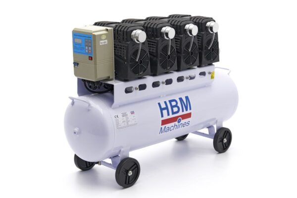 HBM 120 Liter Low Noise Compressor - Model 2 - Afbeelding 2