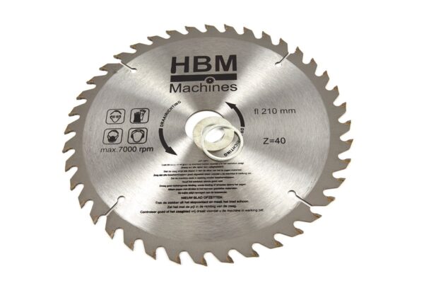 HBM Cirkelzaagbladen voor Hout 210 mm - Bild 3