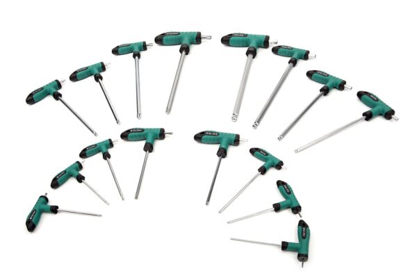 Mannesmann 16 Delige T-greep Inbus - Torx - 18190 - Afbeelding 2