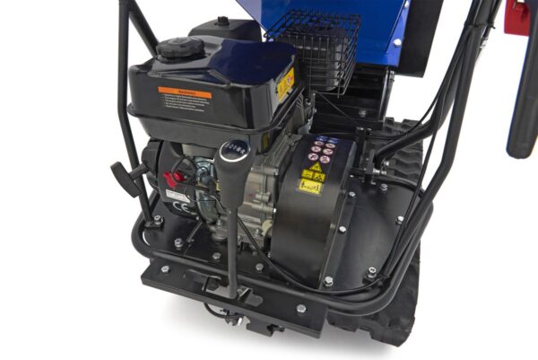 HBM Professionele 4 Takt 15 PK - 420 cc Benzine Hakselaar - Houtversnipperaar op Rupsbanden - Afbeelding 15