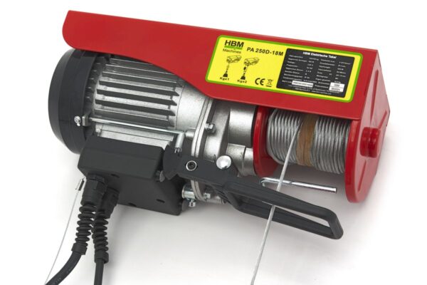 HBM 250 kg Elektrische Takel 18 meter - Afbeelding 4