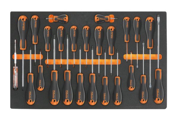 Beta gereedschapswagen 8 laden, 398-delig, BW 2400S G8/E-L, grijs - Afbeelding 2