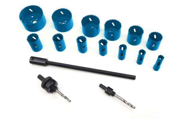 HBM 16 Delige Bi-Metaal Gatzagenset - Bild 3
