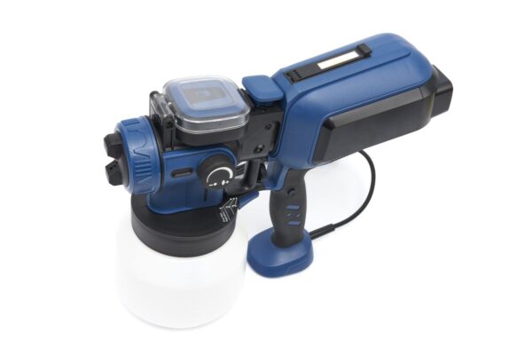 HBM elektrische verfspuit 550 Watt, 1500 ml, met LED licht - Afbeelding 2