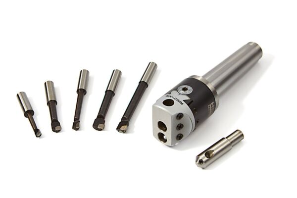 HBM 50 mm MC4 Kotterkop met 5 HBM Beitels en Flycutter - Bild 2