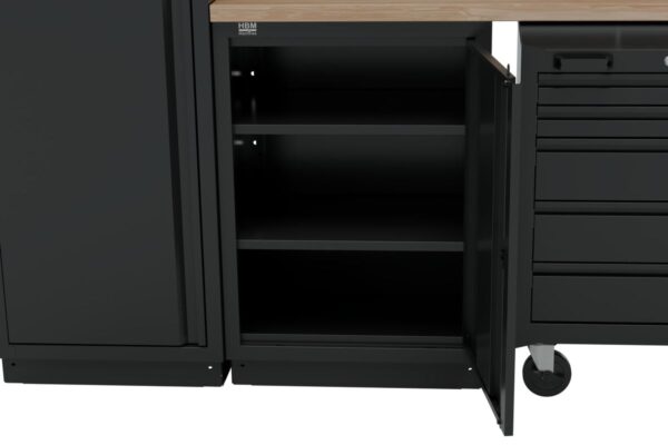 HBM modulair werkplaatssystem 13-delig, zwart - Bild 7