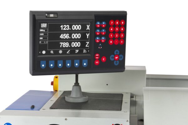HBM 360 x 1000 Industriële Metaaldraaibank Compleet met Grote Doorlaat Met 3 Assig LCD Digitaal Uitleessysteem - 400 Volt - Afbeelding 15
