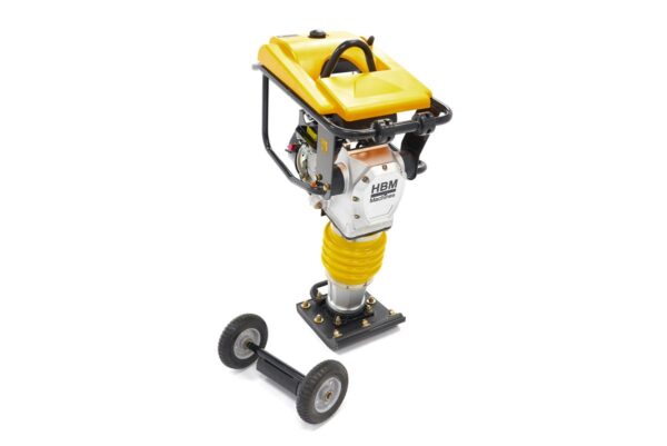 HBM Professionele 6.5 PK Trilplaat, Vibratie Stamper Inclusief Wiel set en Motor Deksel - Afbeelding 9