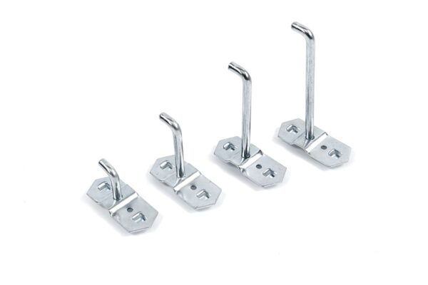 HBM 75 x 6 mm Enkele Haak voor Gereedschapswand - Afbeelding 2