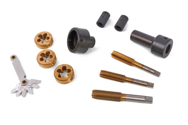 HBM 12 Delige Wielbout, Wielmoer en Wielflens Schroefdraad Reparatieset