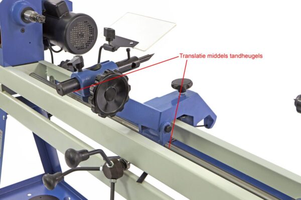 HBM 1100 Variabele Houtdraaibank met Kopieerinrichting - Afbeelding 6
