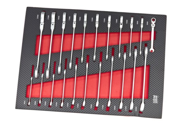 HBM XL Premium Gevulde Gereedschapswagen met Deur - 274 Delig - Afbeelding 6