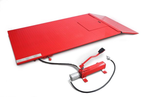 HBM 700 kg Quad, Trike Motorheftafel - Rood - Afbeelding 3