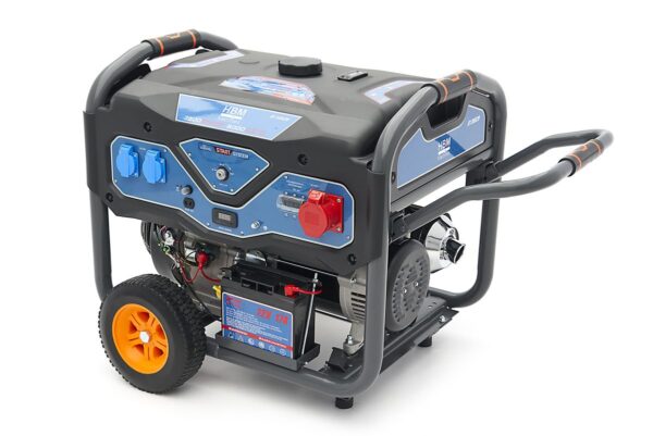 HBM 3.800W generator met 389 cc benzinemotor, 400V/230V/12V - Afbeelding 3