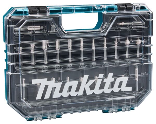 Makita freesset 8 mm, 22-delig, D-74784 - Afbeelding 2