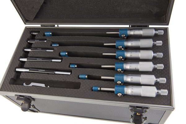 Dasqua Professionele 6 Delige 0 - 150 mm Buiten Micrometerset - Image 6