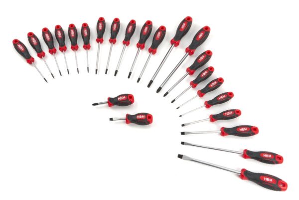 HBM 23 Delige Schroevendraaierset in Carbon Foam inlay voor Gereedschapswagen - Afbeelding 9