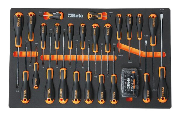 Beta gevulde gereedschapswagen 309-delig, 2400S G7/E-M, grijs - Afbeelding 7