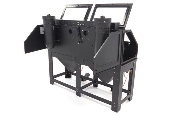 HBM SBC 880 Dubbele Straalcabine Met 2 Afzuigers - Image 6